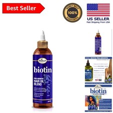 8oz Biotin Pro-Growth Hair Oil   Strengthens Hair, Reduces Breakage  Adds Shine