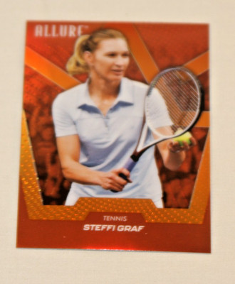 STEFFI GRAF 2025 UPPER DECK ALURE SE MULTI SPORT ORANGE RAINBOW #8 TENNIS