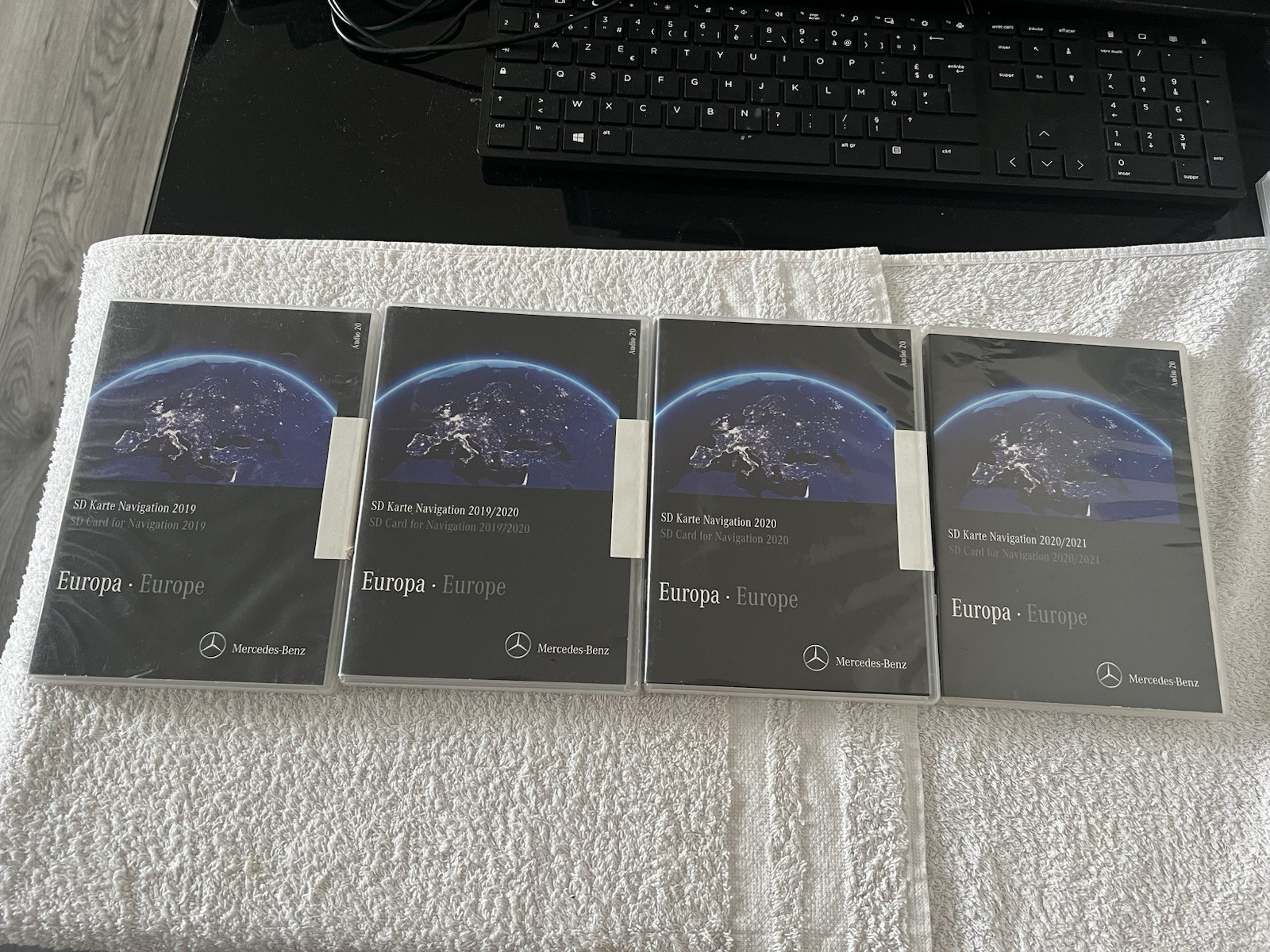 Carte SD Navigation Europe Audio 20 NTG 5.5 de Haute Précision pour Routières Mercedes W213