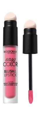 Rouge & Lipstick Deborah Milano 03 Rebel Pink, 30 ml, mit Hyaluronsäure,