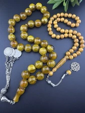 Faturan ISLAMIC 33 Beads PRAYER Rosaries W/FREE GIFT   Misbah سبحة فاتوران