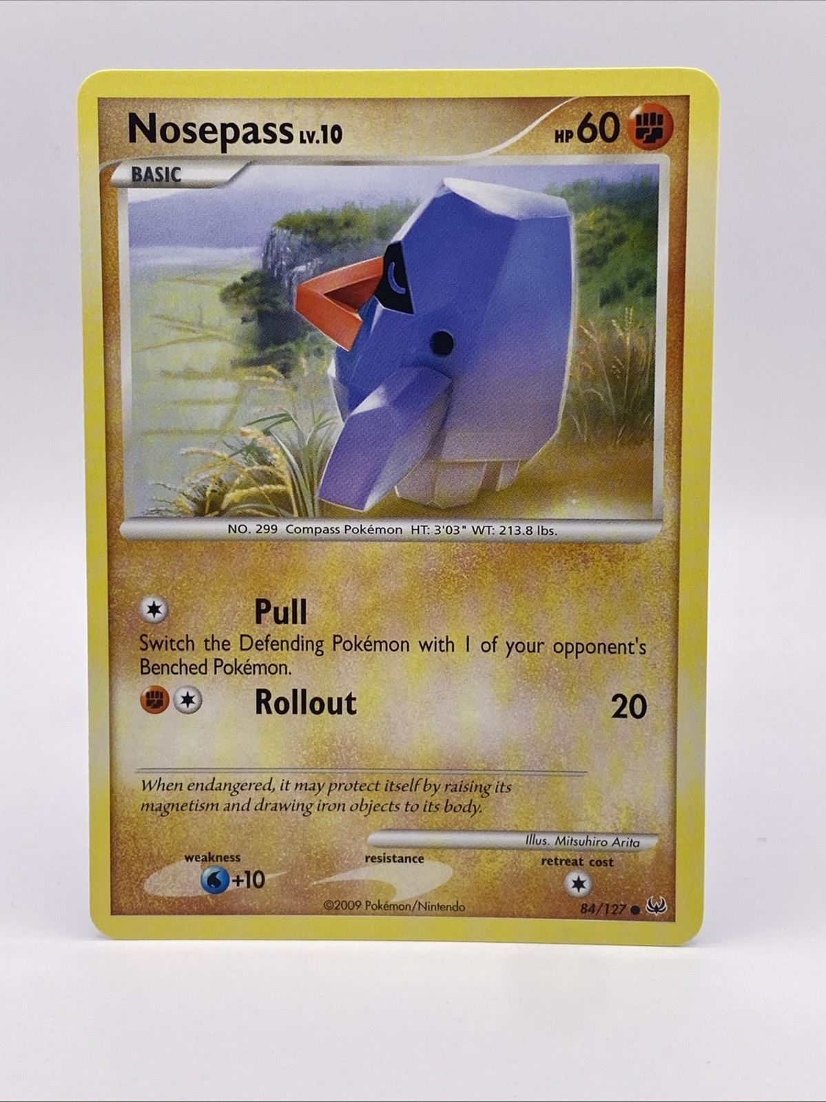 Nosepass Platinum 84/127 Common Non-Foil Pokemon Card