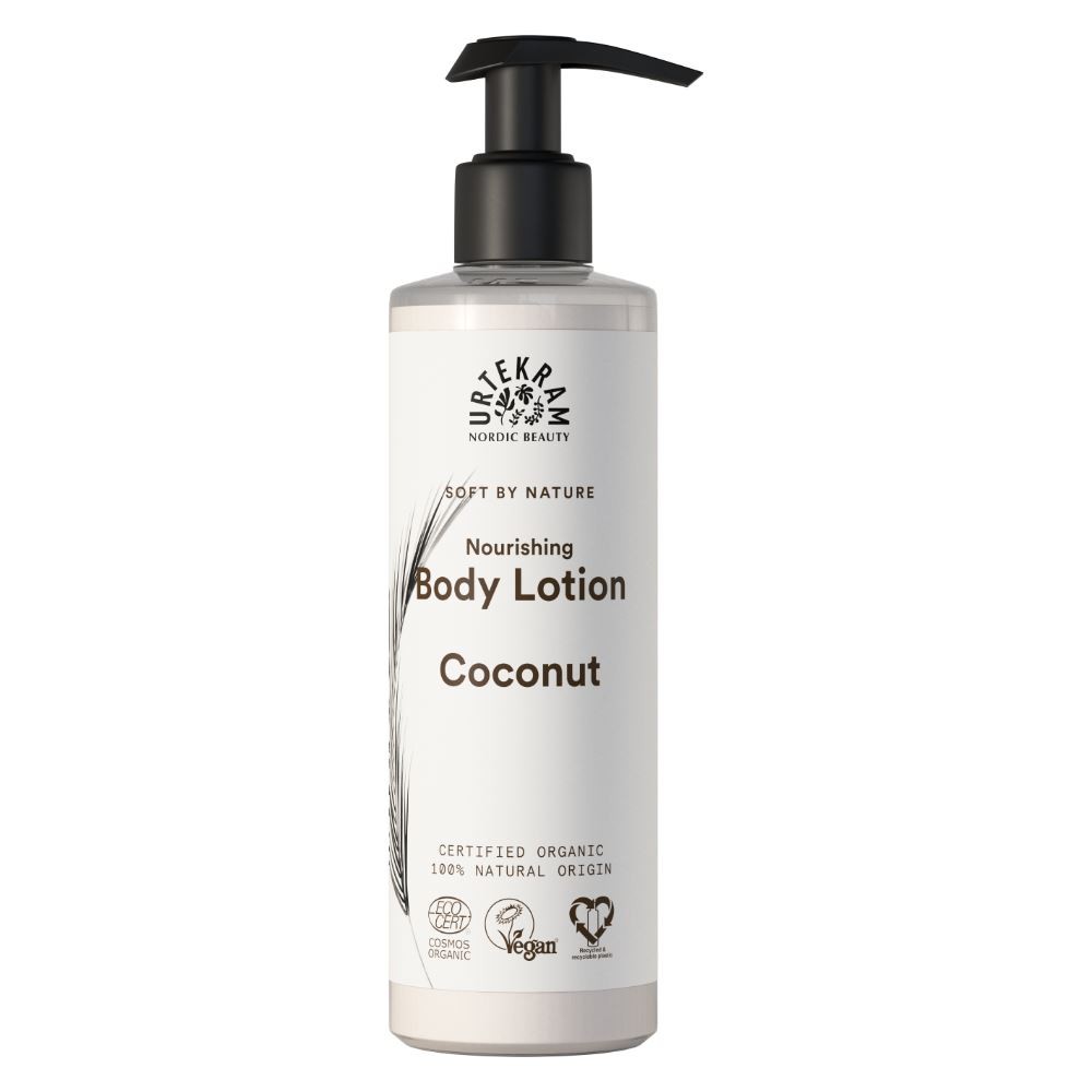 Urtekram Organic Coconut Body Lotion 250ml pump - Image 2