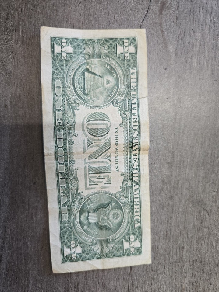 SOLID QUAD "1111" in $1 Dollar Bill SERIAL NUMBER of NOTEs from various ...