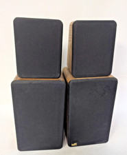 VINTAGE MILLER & KREISEL   SATELLITE WOOD SPEAKERS M&K S-1B