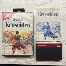 Kenseiden Complete in Box for Sega Master. Clean/Tested. Authentic. NTSC. N-MINT