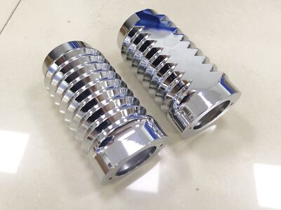 CNC Chrome Fork Boot Slider Cover Fit For Harley Touring Electra