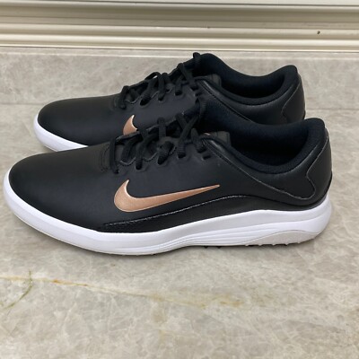 Nike Womens Vapor Golf Shoes Black Bronze Spikeless Cleats