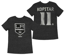 CCM Los Angeles Kings Anze Kopitar #11 NHL Youth Vintage Player Tee, Black