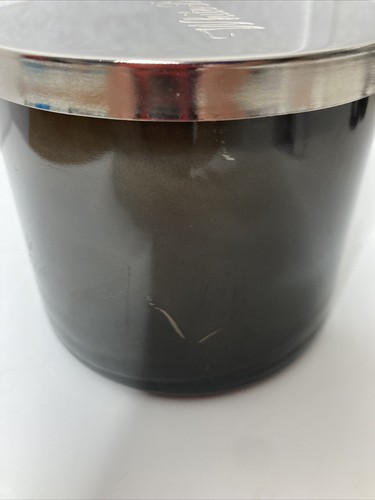 Bath & Body Works White Barn Mahogany Teakwood 3-Wick Scented Candle Essential O - Picture 8 of 11