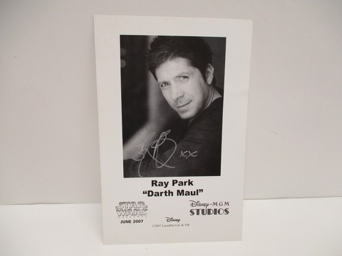 2007 Lot 4 Fan Cards STAR WARS WEEKENDS MGM STUDIOS Kenny Baker Ray Park CM1844 - Picture 5 of 5