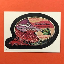 1986 Wacky Packages Scary Lee #10 Topps Album Sticker Sara Lee Satire