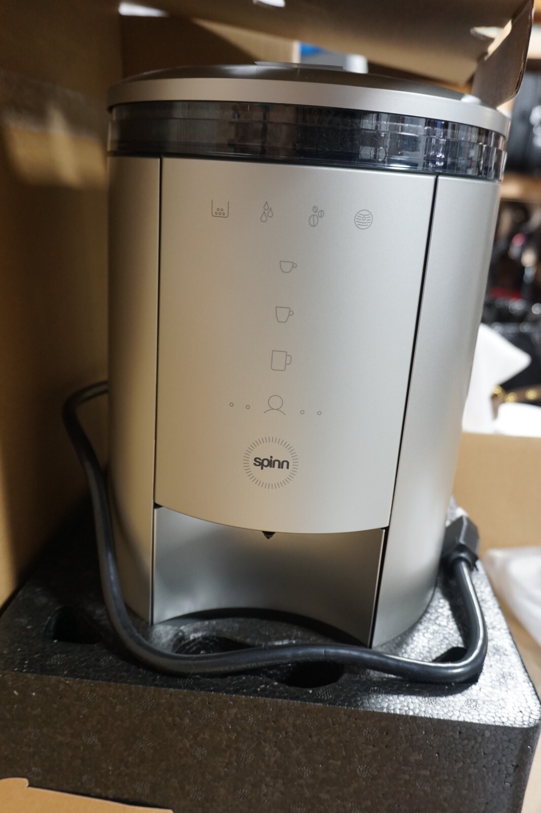 SPINN Coffee Maker Pro, Smart WiFi Automatic Coffee,Cold Brew & Espresso Machine