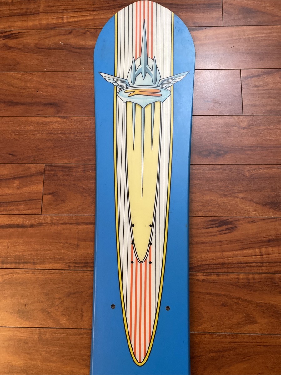 Vintage Rossignol A153 Alpine Snowboard Retro Blue 153cm Made in