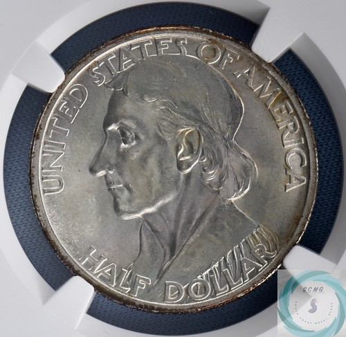 1935 Boone Commemorative 50c NGC MS 66+ w/CAC Endorse - Vintage Booming Luster - Picture 10 of 12