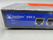 Sealed in Shrink - Juniper Networks SSg 5 Switch (** NO AC ADAPTER** missing)