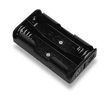 Philmore BH321 Two 2 AA Cell UM-3 Plastic Battery Holder, Solder Lug