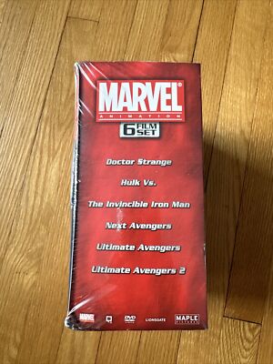 MARVEL ANIMATED FEATURES: 6 FILM SET BRAND NEW SEALED DVD