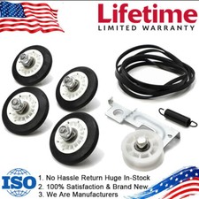 4581EL2002C Dryer Drum Roller Wheel  Shaft Pack of 4 For LG Kenmore 4581EL2002H