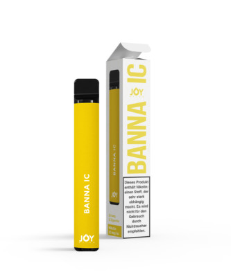 JOY Stick BANNA IC - Banane, Ice - Einweg E-Zigarette