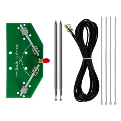 78M-1GHz FM Frequency Receiver 137MHz Positive V-Horn Antenna Rod V-Dipo8463-