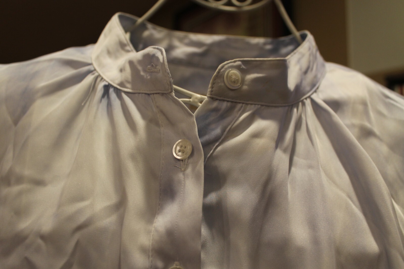 Michael Kors light blue white cloud pattern Tunic… - image 4