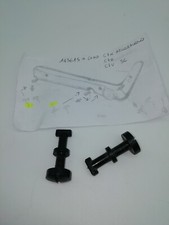 Coppia Viti in  Plastica Nere BANDINE PIAGGIO CIAO SC ARCOBLENO C7N C7E  143615