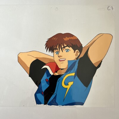 New Mach Go Go Go Speed Racer X 1997 Anime Production Animation Cel And Sketch
