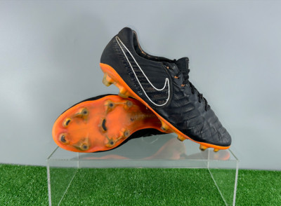 Nike Tiempo Legend VII FG AH7238-081 Elite US8,5 UK7,5 Schwarz Stiefel Stolle...