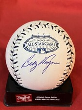 BILLY WAGNER AUTOGRAPHED SIGNED 2008 ALL STAR GAME BASEBALL NEW YORK METS COA