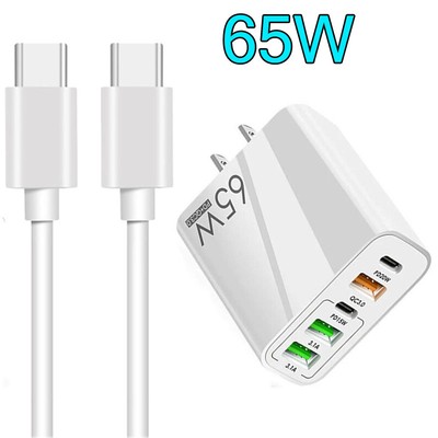 For Motorola Moto G Stylus 5G (2022) Phone USB-C Fast Charger / 6FT Type-C Cable