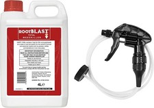 Rootblast Total Weedkiller 4L Extra Strong Glyphosate Weed Killer Spray Quick & 5.90 per litre