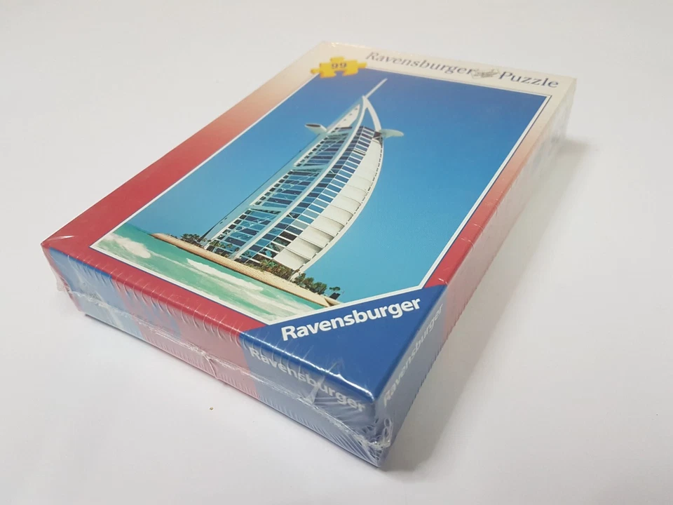 💥3 Puzzles 99p Ravensburger Jigsaw SPACE NEEDLE 'BURJ AL ARAB' Kids Game 3-6 - Image 2 of 4