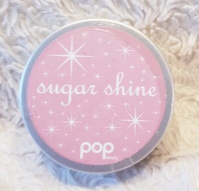 Brillo de labios POP BEAUTY Sugar Shine HEAVENLY lata .2 oz 6 ml NUEVO sellado raro - Imagen 1 de 2