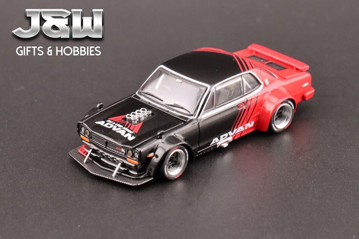 Pop Race Nissan Skyline GTR V8 Drift Hakosuka ADVAN 1/64 | eBay Pop Race Nissan Skyline GTR V8 Drift Hakosuka ADVAN 1/64 | eBay