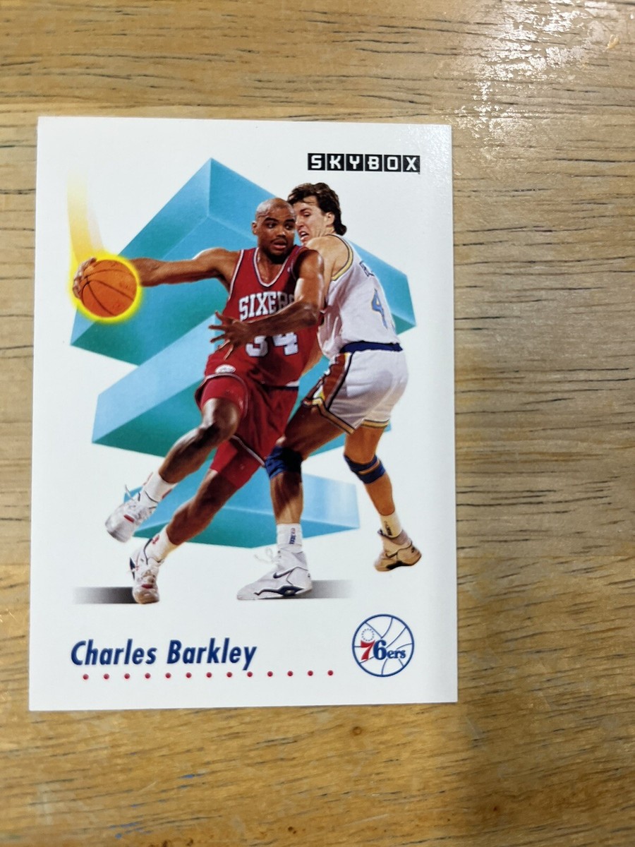 1991-92 SKYBOX CHARLES BARKLEY BASKETBALL CARD # 211 | eBay