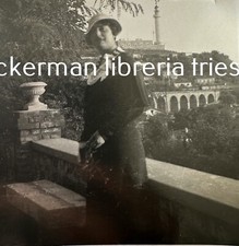 foto anni 20 ca BARCOLA FARO DELLA VITTORIA FERROVIA