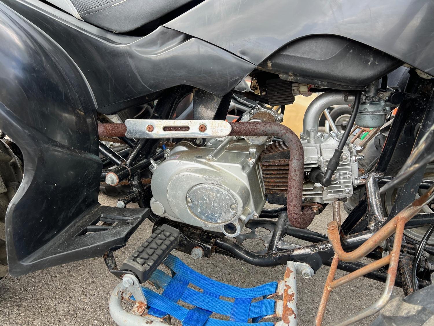 QUAD BIKE 110CC MANUAL WITH REVERSE GEAR ( 147FMF ENGINE ) ELECTRIC