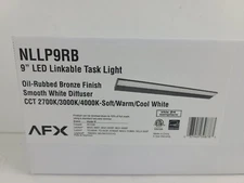 AFX NLLP9RB  LED Energy Star 9" Under Cabinet Task Light