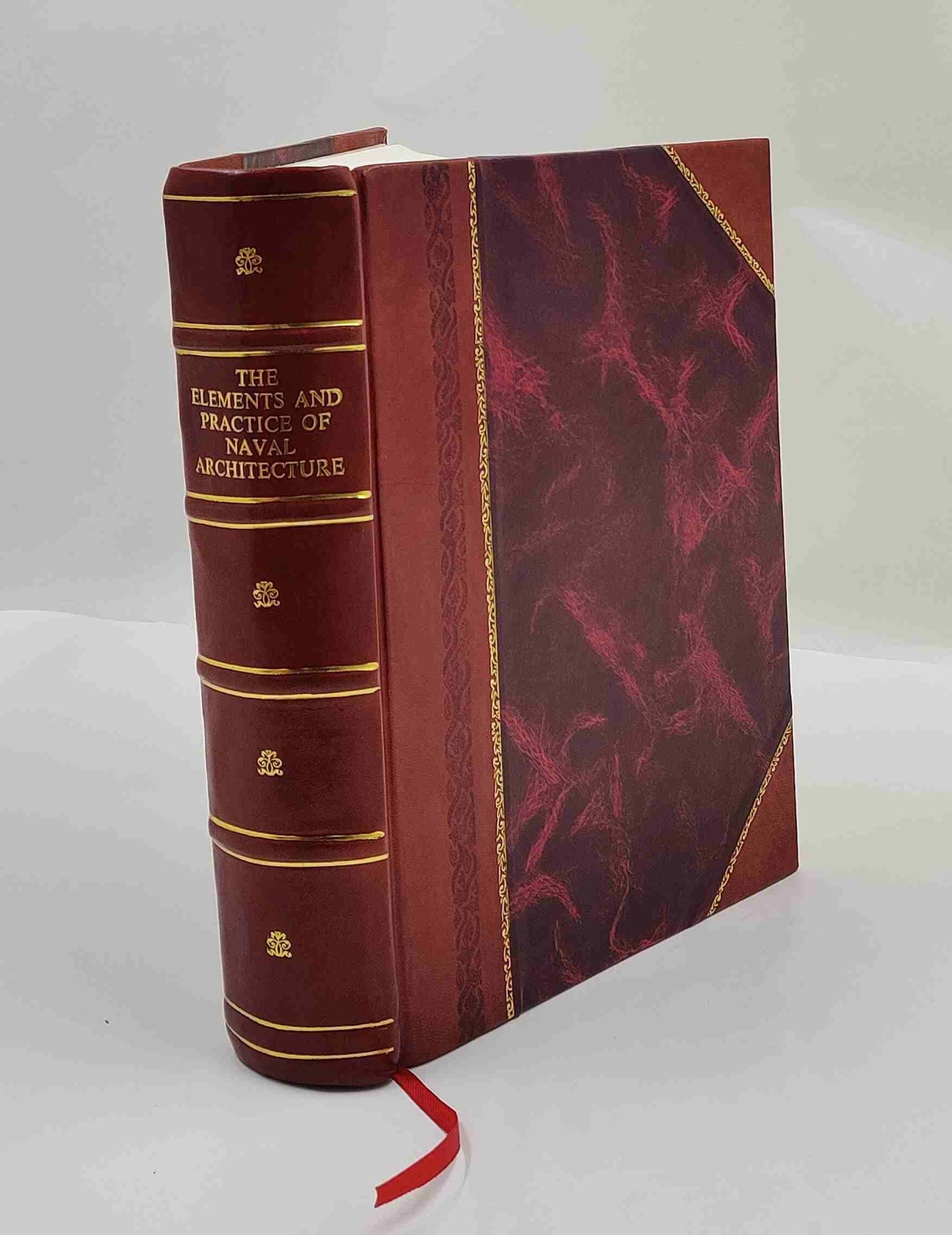 Naval Architecture Elements and Practice Leather Bound Treatise
