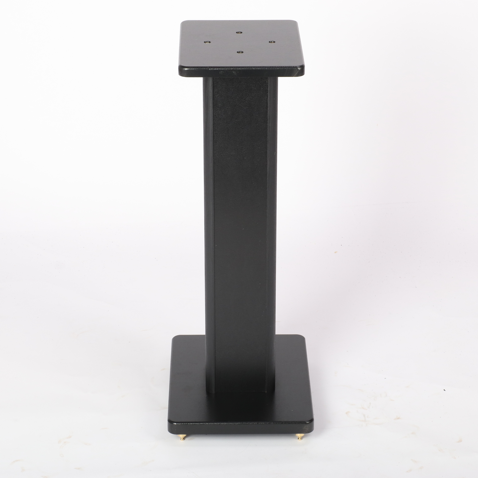 1 Pair Wood Grain Speaker Stands Home Theatre Hi Fi Speaker Stands 60CM