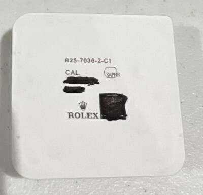 Rolex Sapphire Crystal 25-7036-2 218348 218206 Authentic Original New
