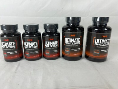 Ultimate Male Extreme Pack Arginine Funugreek Long Jack KSM-66 210 Capsules
