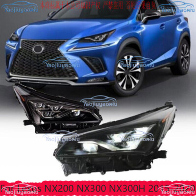 For Lexus NX200 LED Headlight 2015-2020 NX300 NX300H Upgrade DRL