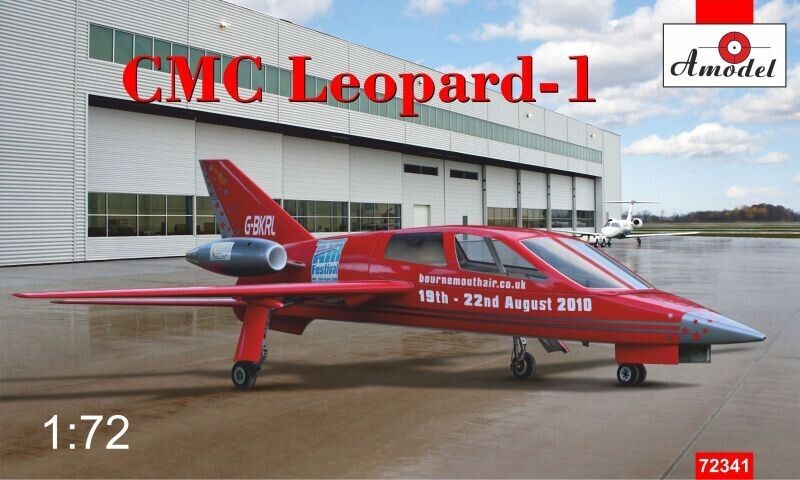 New! Amodel 72341 CMC Leopard 1 - 1:72 scale plastic model kit