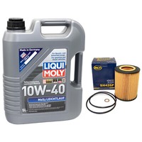MotoröL Set MOS2 Leichtlauf 10W40 5 Liter ÖLfilter SH426P FüR BMW 3Er E36 328I