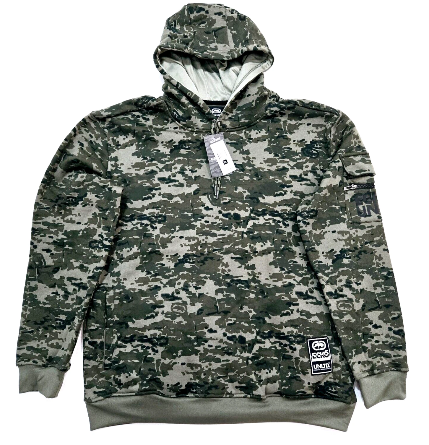 Ecko Unltd Men's Olive Camo Pullover Fleece Hoodie Casual Long Sleeve EO32H853
Opens in a new window