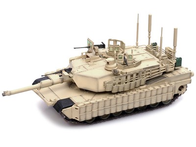 2008 General Dynamics M1A2 Abrams TUSK II MBT 1/72 Diecast Model - Armor Prem...