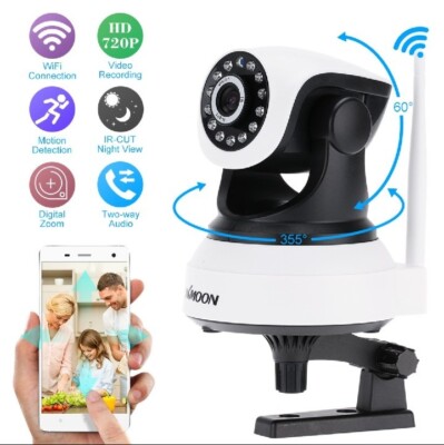 KKmoon® SACAM HD 720P Megapixels Wireless WiFi Pan Tilt
