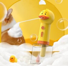 Dog Shampoo Frother,Pet Bath Brush - Deep Cleaning Foam Machine with 350ml